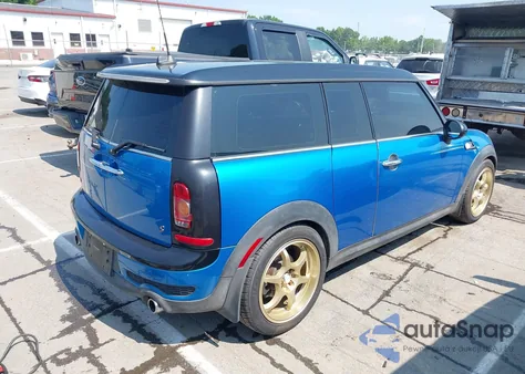 2008 Mini Cooper S Clubman from USA, damaged, VIN WMWMM33598TP71014